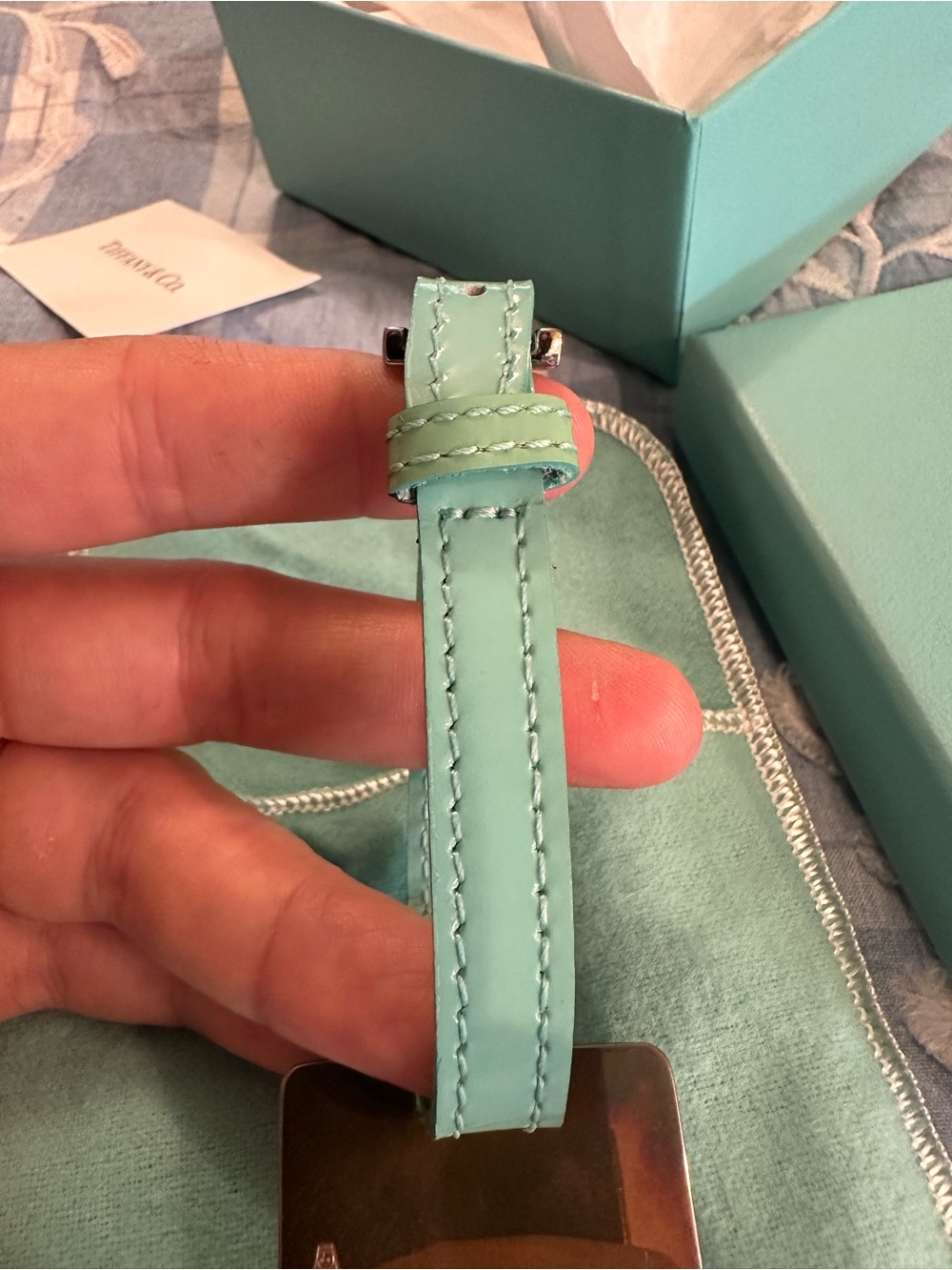Vintage Tiffany & Co. 1837 Sterling Silver Luggage Tag With Box - Picture 4 of 9